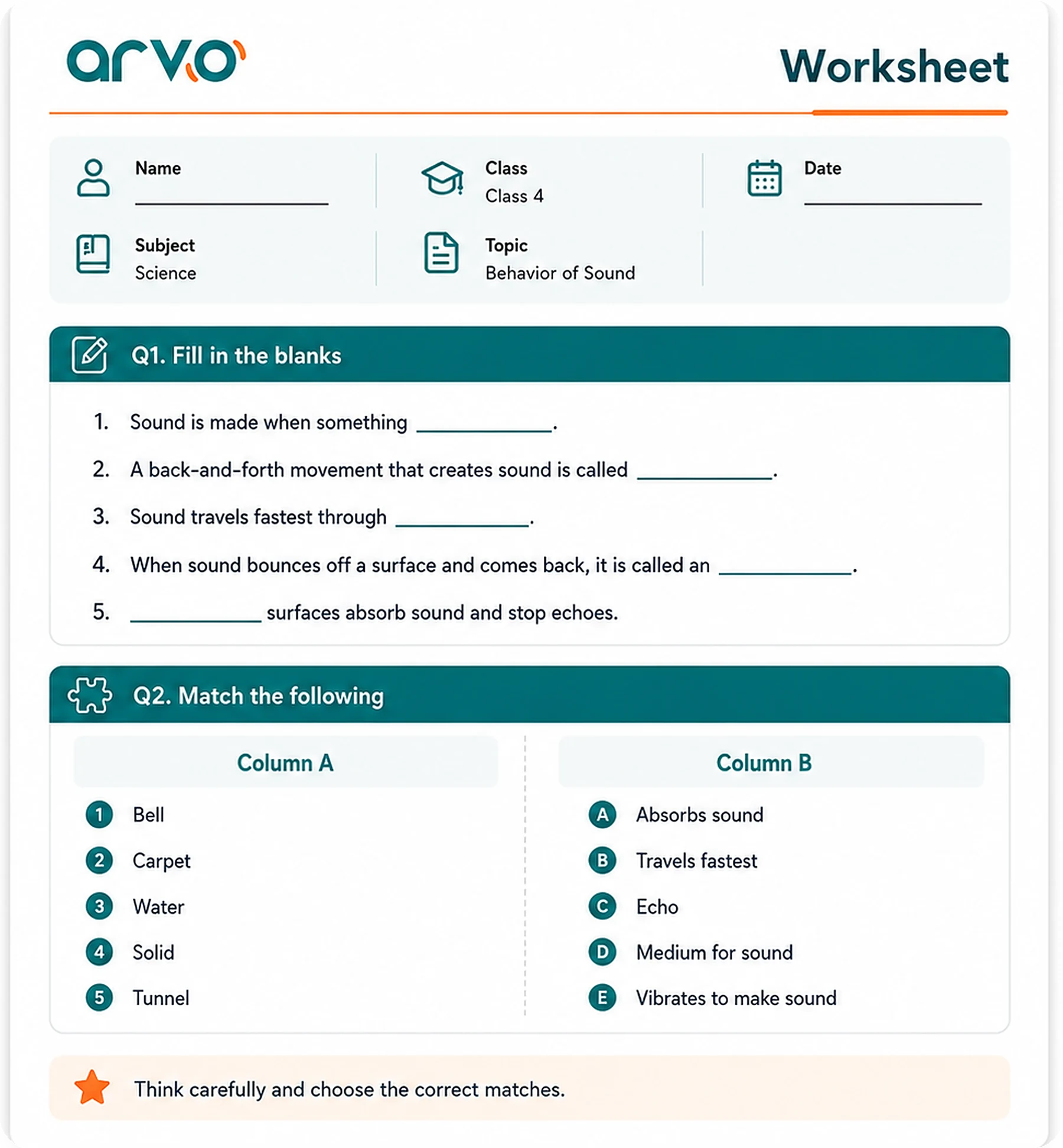Worksheet on this objective